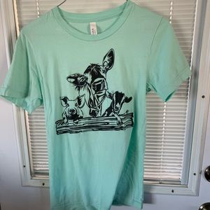 Farm animal shirt girls size XS